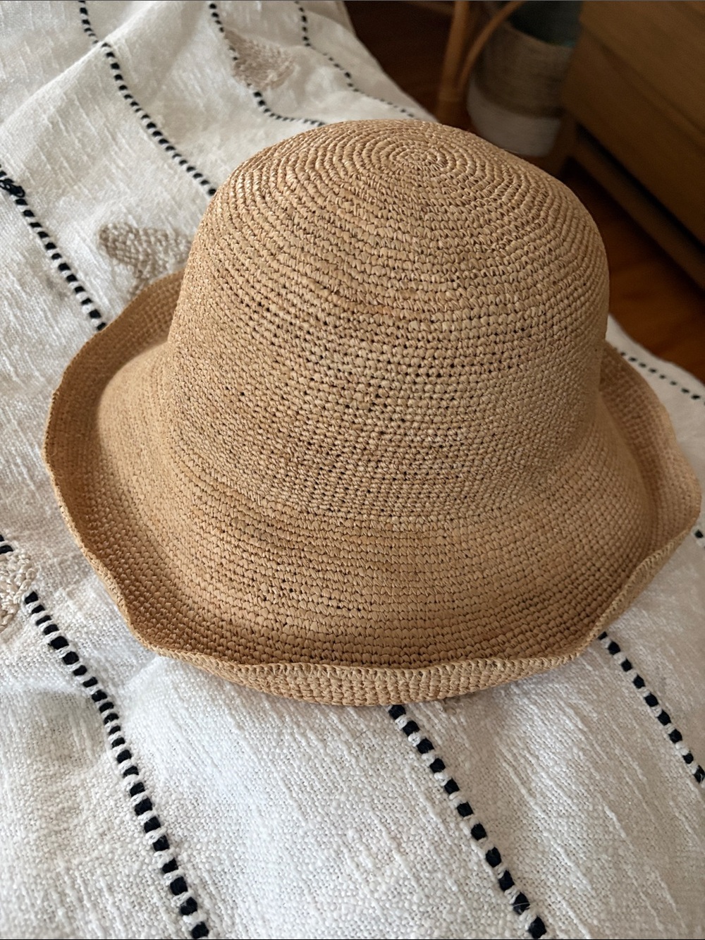 Olivia Raffia Cruiser Hat - Picture 5 of 6